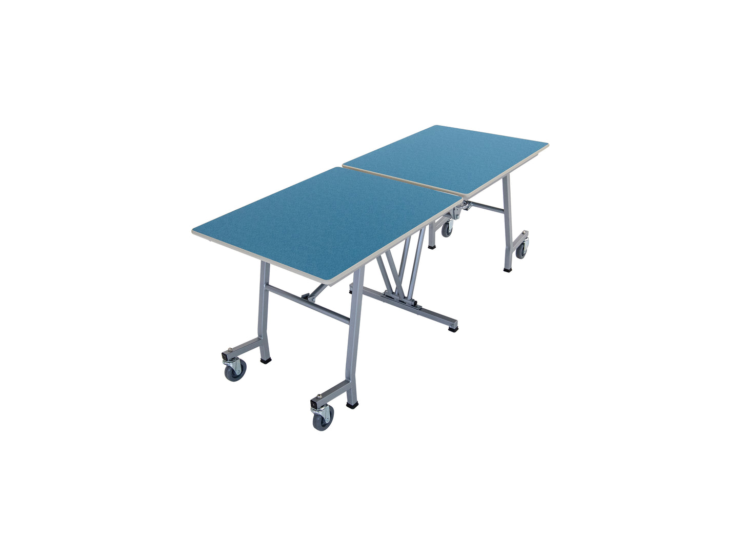 AmTab Mobile Shape Table - Rectangle - 30"W x  6'1"L (AmTab AMT-MT6)