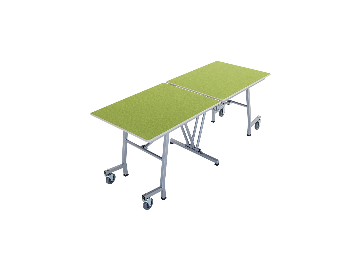 AmTab Mobile Shape Table - Rectangle - 30"W x  6'1"L (AmTab AMT-MT6)