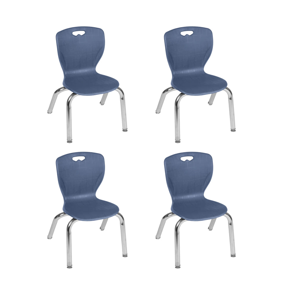 Regency Andy School Stack Chair 12" Seat Height for Preschool to Kindergarten Age Students