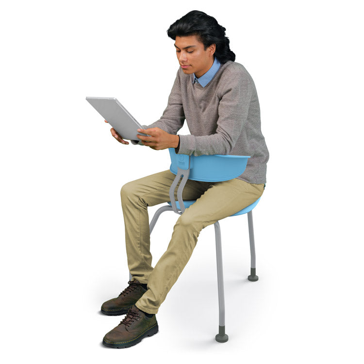 Haskell Education 360 Degree 3-Legged Ergonomic Collaboration Chair with Back 18"H (TS0G0.18PL)