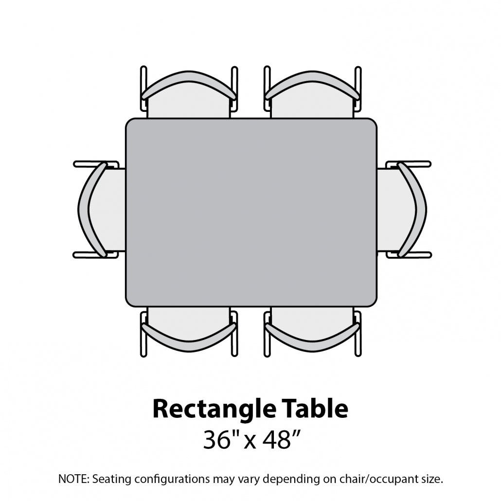 Marco Apex Series Rectangle Preschool Activity Table 36" x 48" Height Adjustable Legs 17"-24" (38-2246-MB)