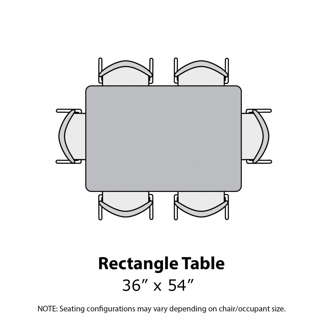 Marco Apex Series Rectangle Preschool Activity Table 36" x 54" Height Adjustable Legs 17"-24" (38-2249-MB)