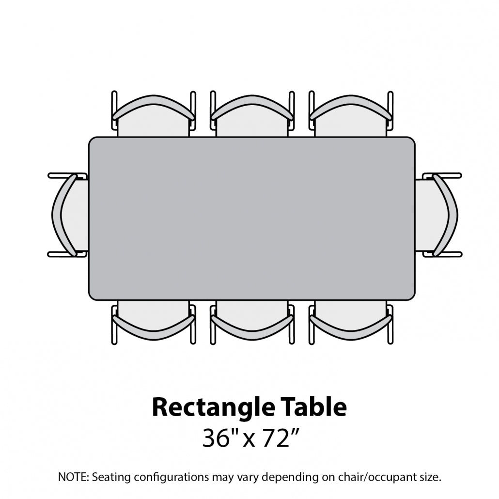 Marco Apex Series Rectangle Preschool Activity Table 36" x 72" Height Adjustable Legs 17"-24" (38-2248-MB)