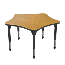 Marco Premier Series 48" 5-Star Activity Table Adjustable Height 21"-31" (43-2280-MB)
