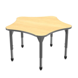 Marco Premier Series 60" 5-Star Activity Table Adjustable Height 21"-31" (43-2281-MB)