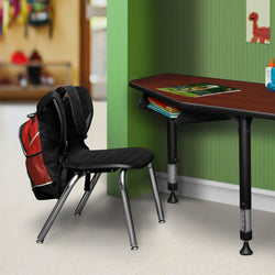 Regency Andy School Stack Chair 15" Seat Height for Elementary Age Students