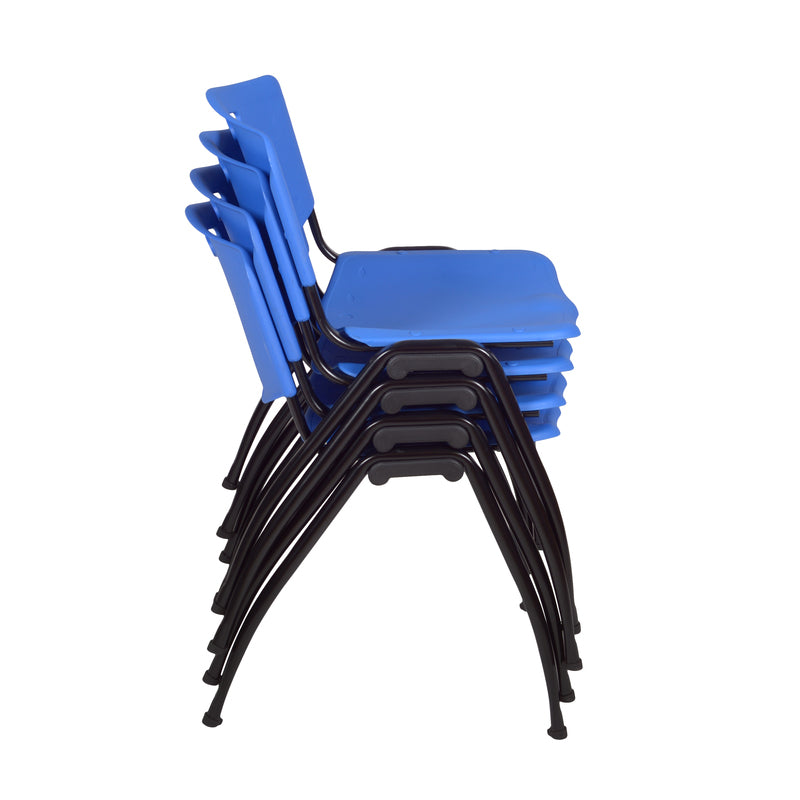 Regency M Lightweight Stackable Sturdy Breakroom Chair (Pack of 4)