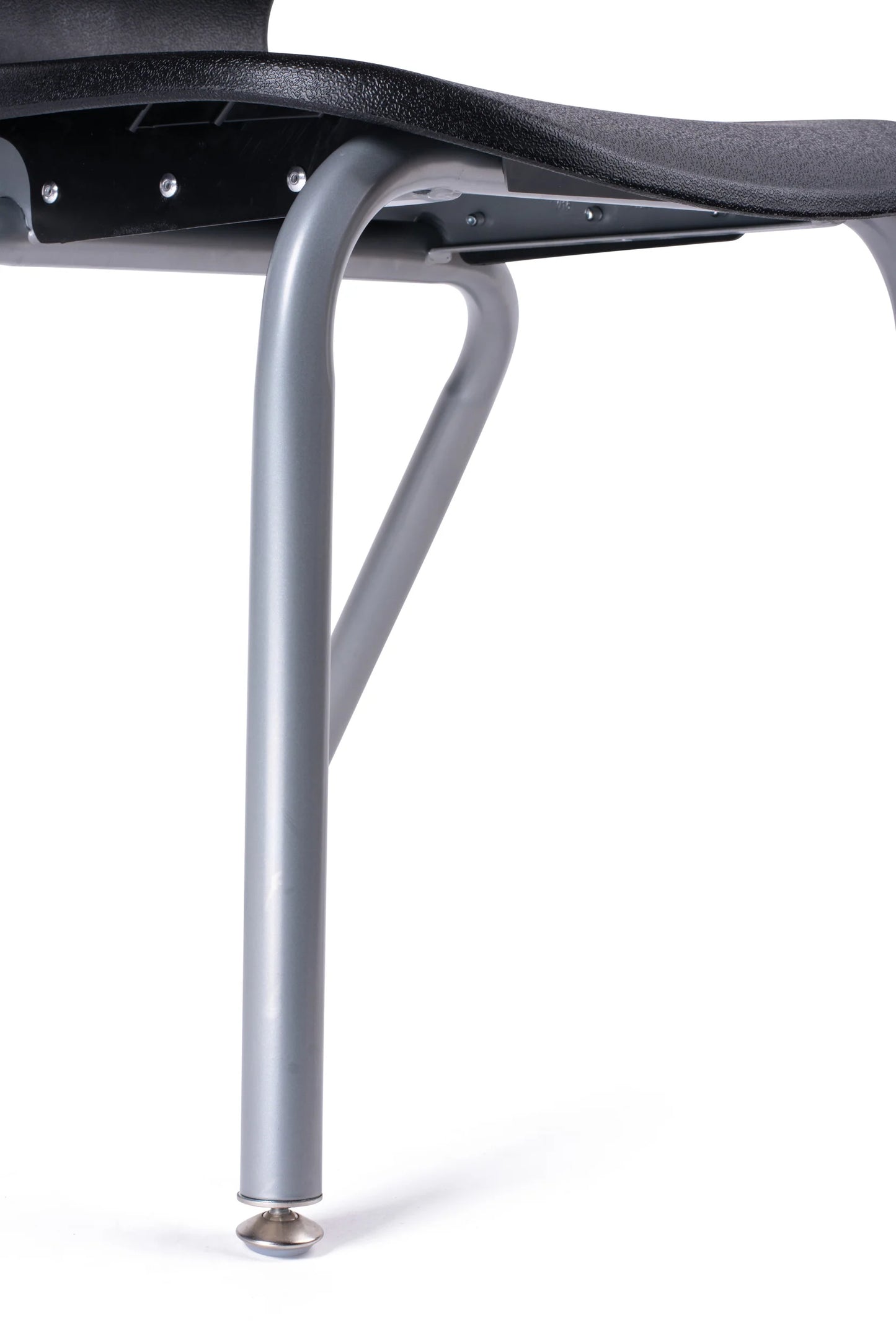 Bintiva ZUUL Stackable Chair Series - School Chair 12" Height with Ball Glides