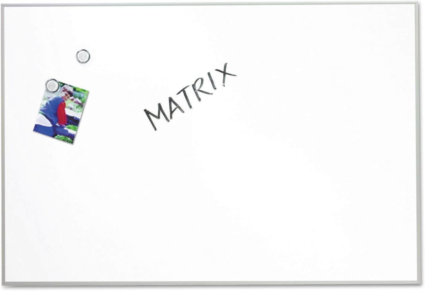 Quartet Matrix Magnetic Modular Whiteboard Silver Aluminum Frame - 34"W x 23"H (M3423)