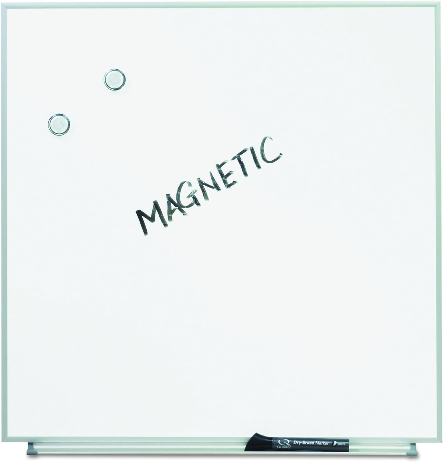 Quartet Matrix Magnetic Modular Whiteboard Silver Aluminum Frame - 23"W x 23"H (M2323)