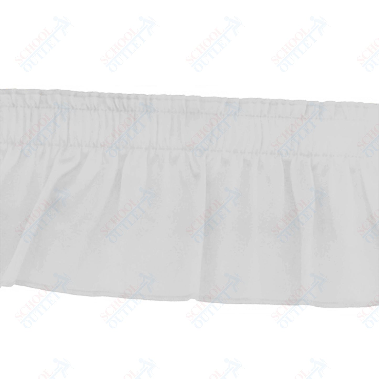 AmTab Stage and Riser Skirting - Shirred Pleat - 15" Skirting Height - Applicable for 16" Stage Height   (AmTab AMT-SKRT16)