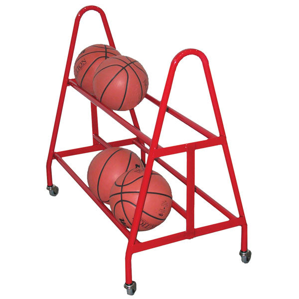 Jaypro Sports Ball Carrier -Deluxe Ball Carrier - Holds 12 Basketballs (BBC-12XX)