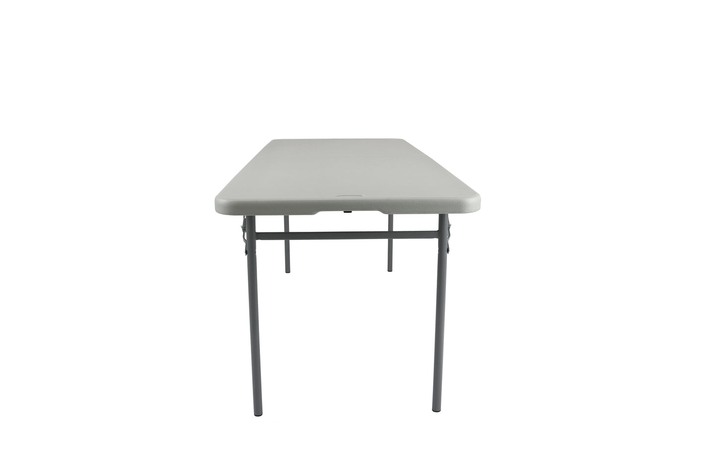 NPS Comfort Max Rectangular Fold-In-Half Plastic Picnic Table 30" W x 72" L x 29.5" H (CMFIH3072)