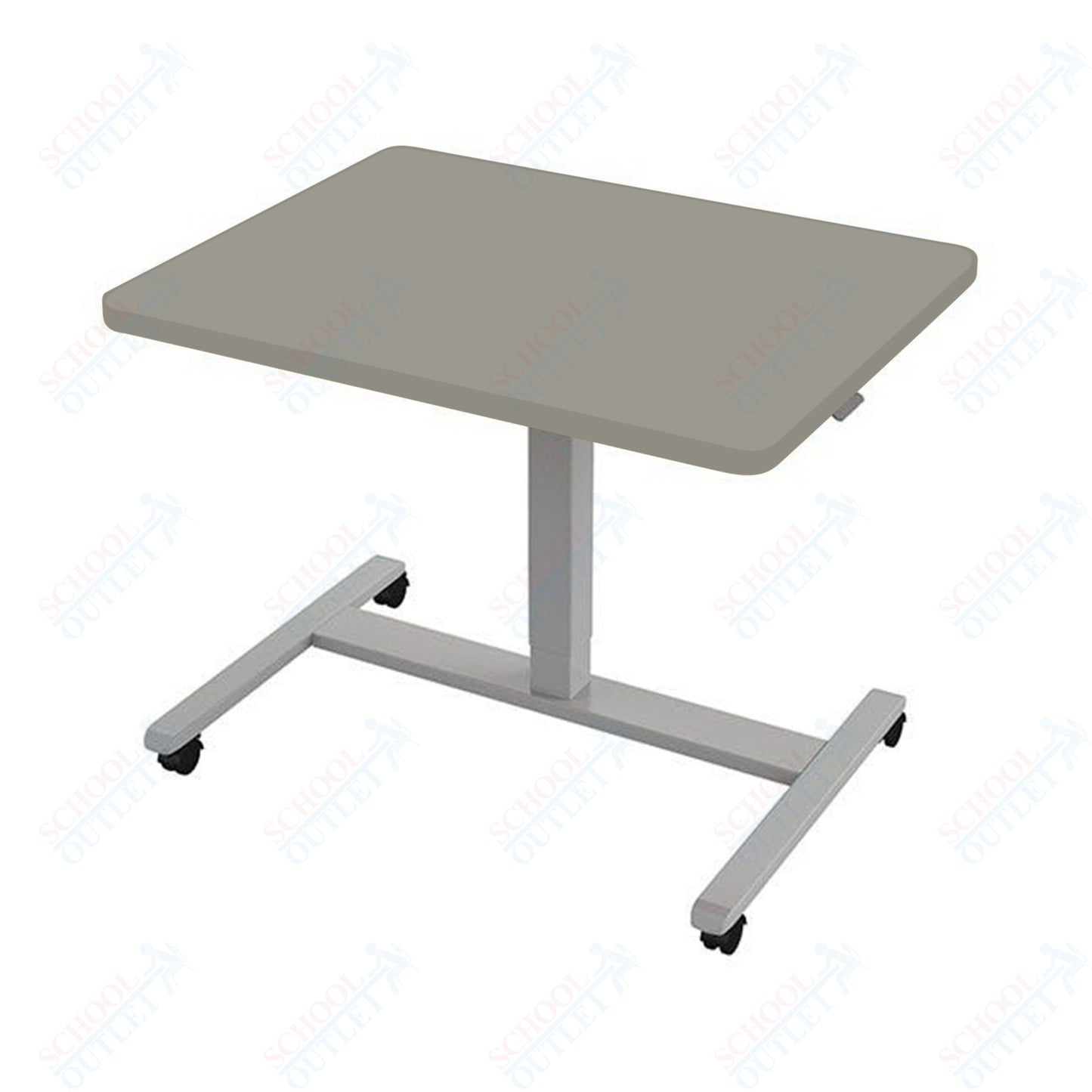 Haskell Education Fuzion ADA Adjustable Height Student Desk - 30"D x 36"W x 28.25 - 42"H (FZPN9.3036.PL)