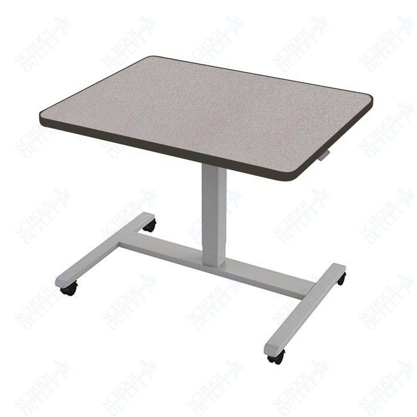 Haskell Education Fuzion ADA Adjustable Height Student Desk - 30"D x 36"W x 28.25 - 42"H (FZPN9.3036.PL)