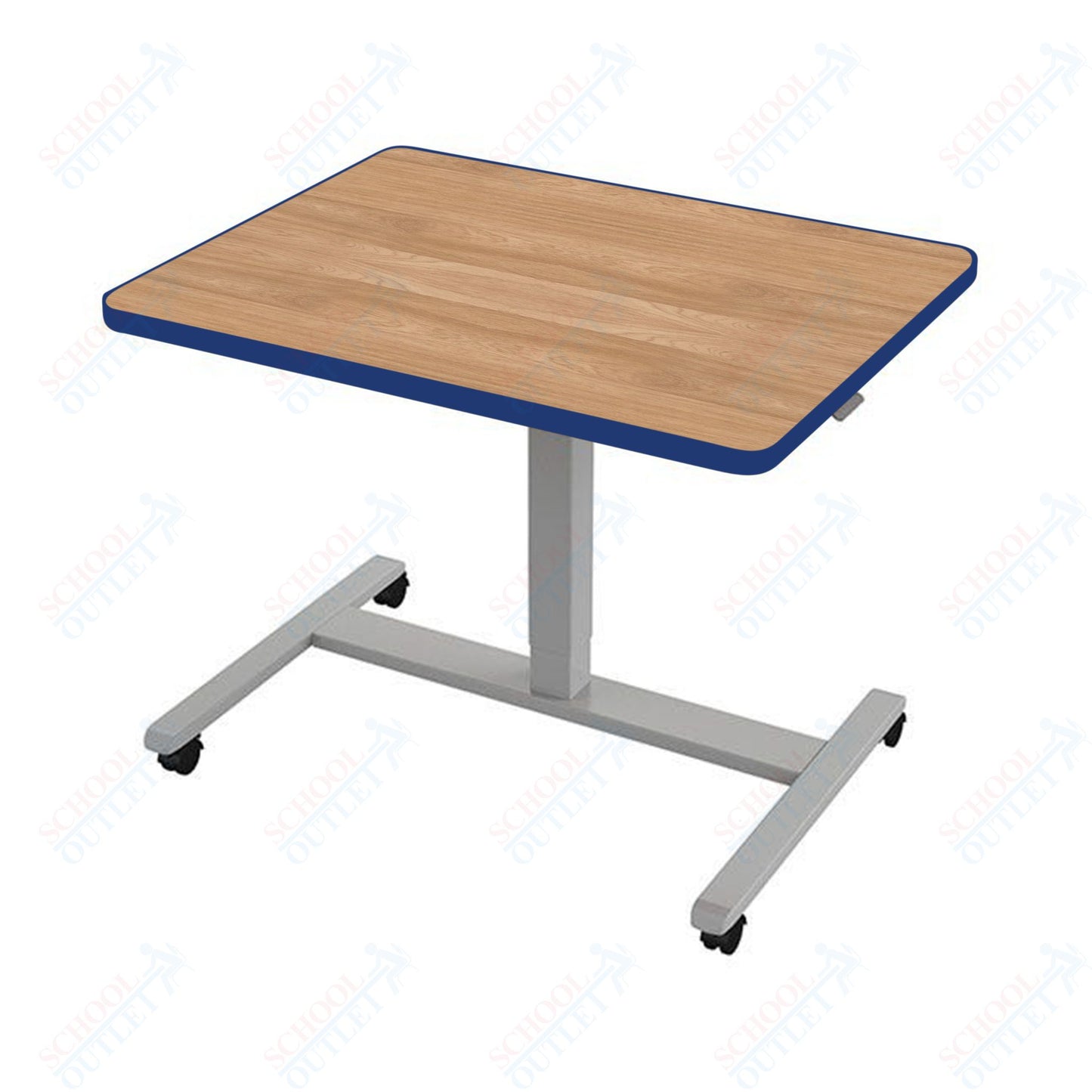 Haskell Education Fuzion ADA Adjustable Height Student Desk - 30"D x 36"W x 28.25 - 42"H (FZPN9.3036.PL)