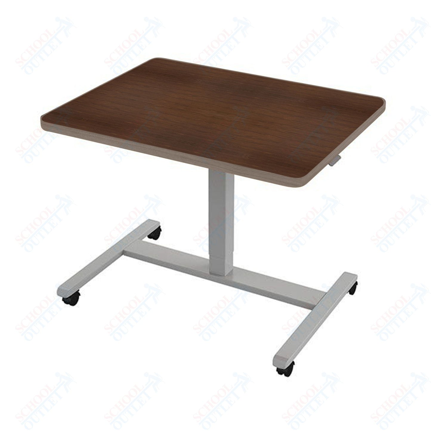 Haskell Education Fuzion ADA Adjustable Height Student Desk - 30"D x 36"W x 28.25 - 42"H (FZPN9.3036.PL)