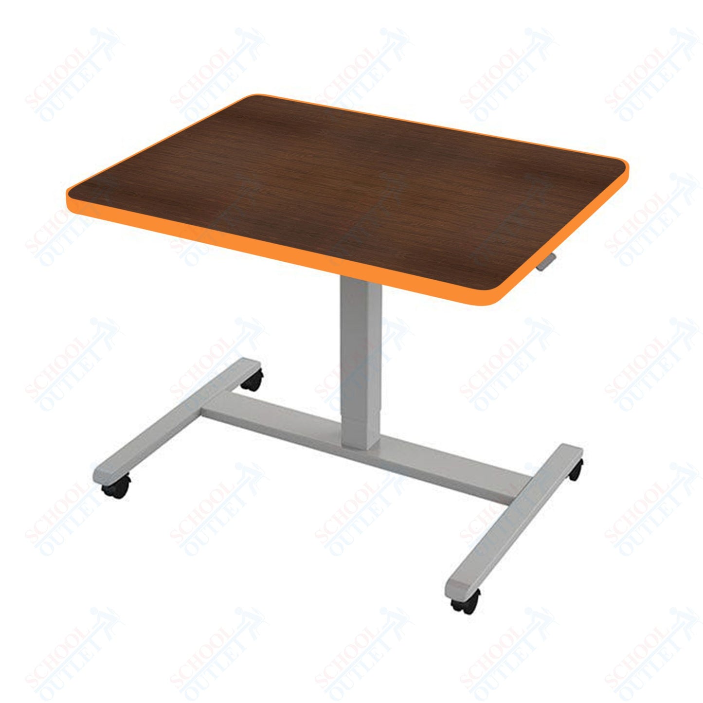 Haskell Education Fuzion ADA Adjustable Height Student Desk - 30"D x 36"W x 28.25 - 42"H (FZPN9.3036.PL)