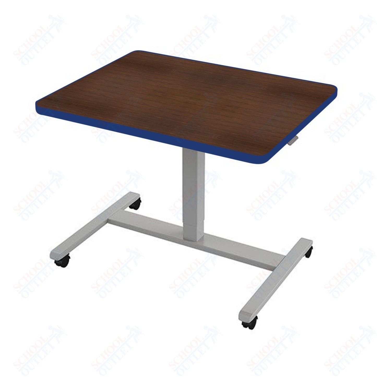 Haskell Education Fuzion ADA Adjustable Height Student Desk - 30"D x 36"W x 28.25 - 42"H (FZPN9.3036.PL)