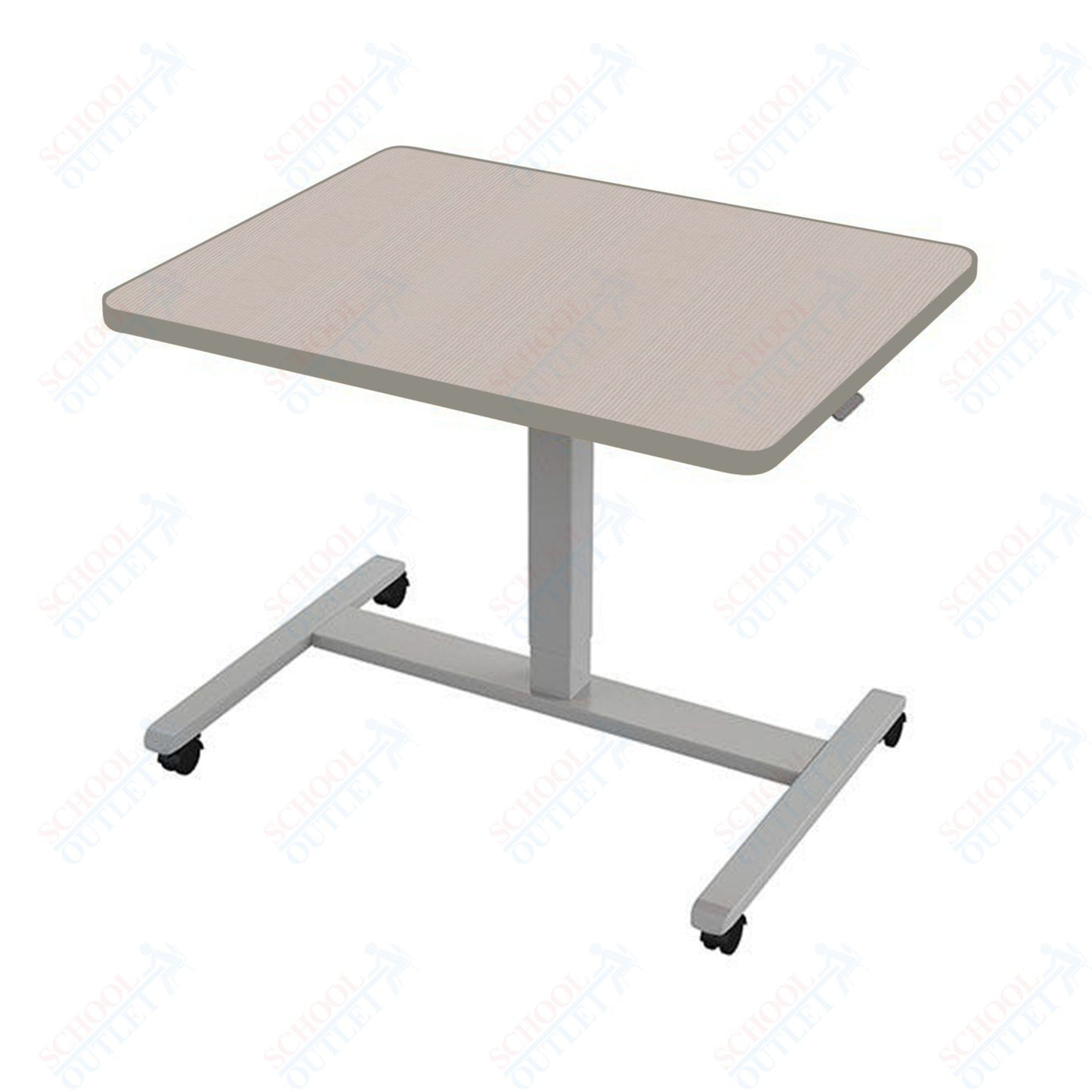 Haskell Education Fuzion ADA Adjustable Height Student Desk - 30"D x 36"W x 28.25 - 42"H (FZPN9.3036.PL)