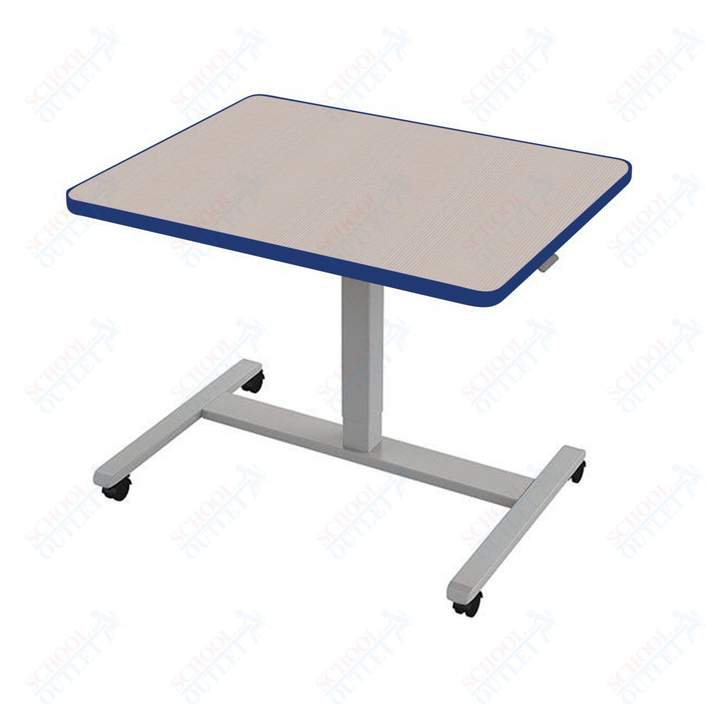 Haskell Education Fuzion ADA Adjustable Height Student Desk - 30"D x 36"W x 28.25 - 42"H (FZPN9.3036.PL)