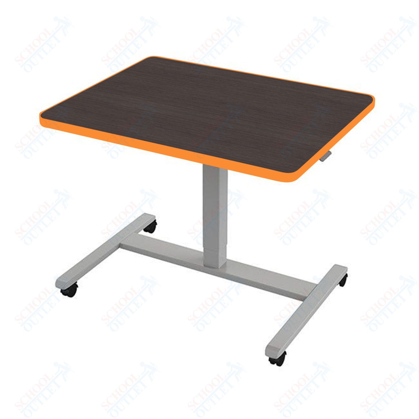 Haskell Education Fuzion ADA Adjustable Height Student Desk - 30"D x 36"W x 28.25 - 42"H (FZPN9.3036.PL)