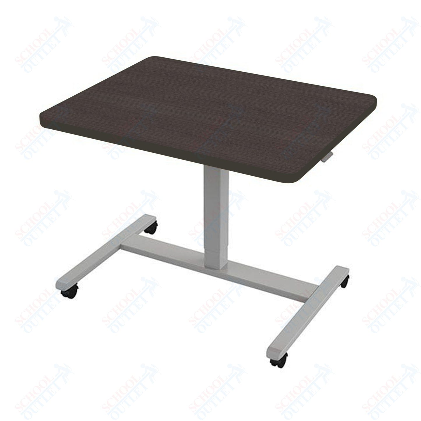 Haskell Education Fuzion ADA Adjustable Height Student Desk - 30"D x 36"W x 28.25 - 42"H (FZPN9.3036.PL)