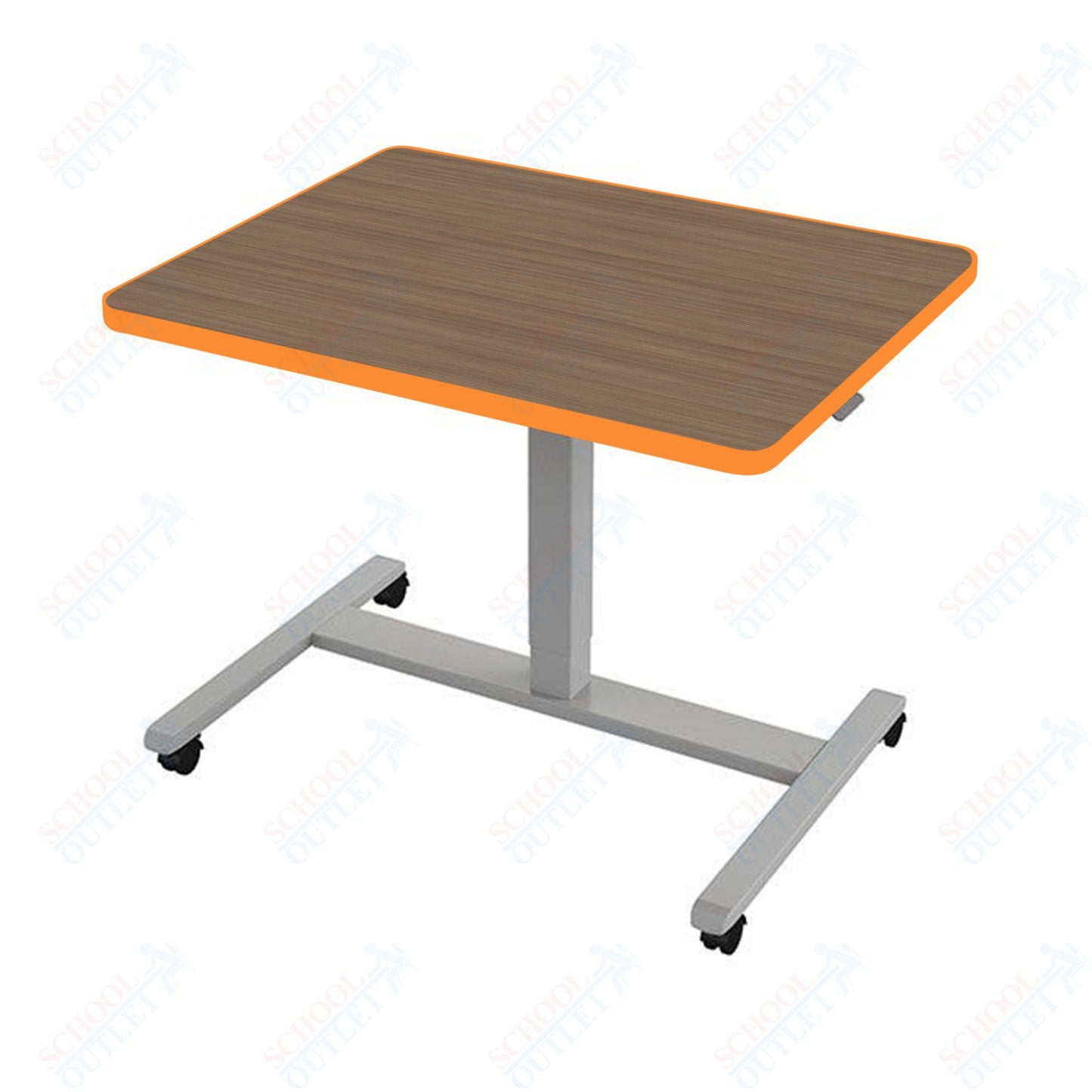 Haskell Education Fuzion ADA Adjustable Height Student Desk - 30"D x 36"W x 28.25 - 42"H (FZPN9.3036.PL)