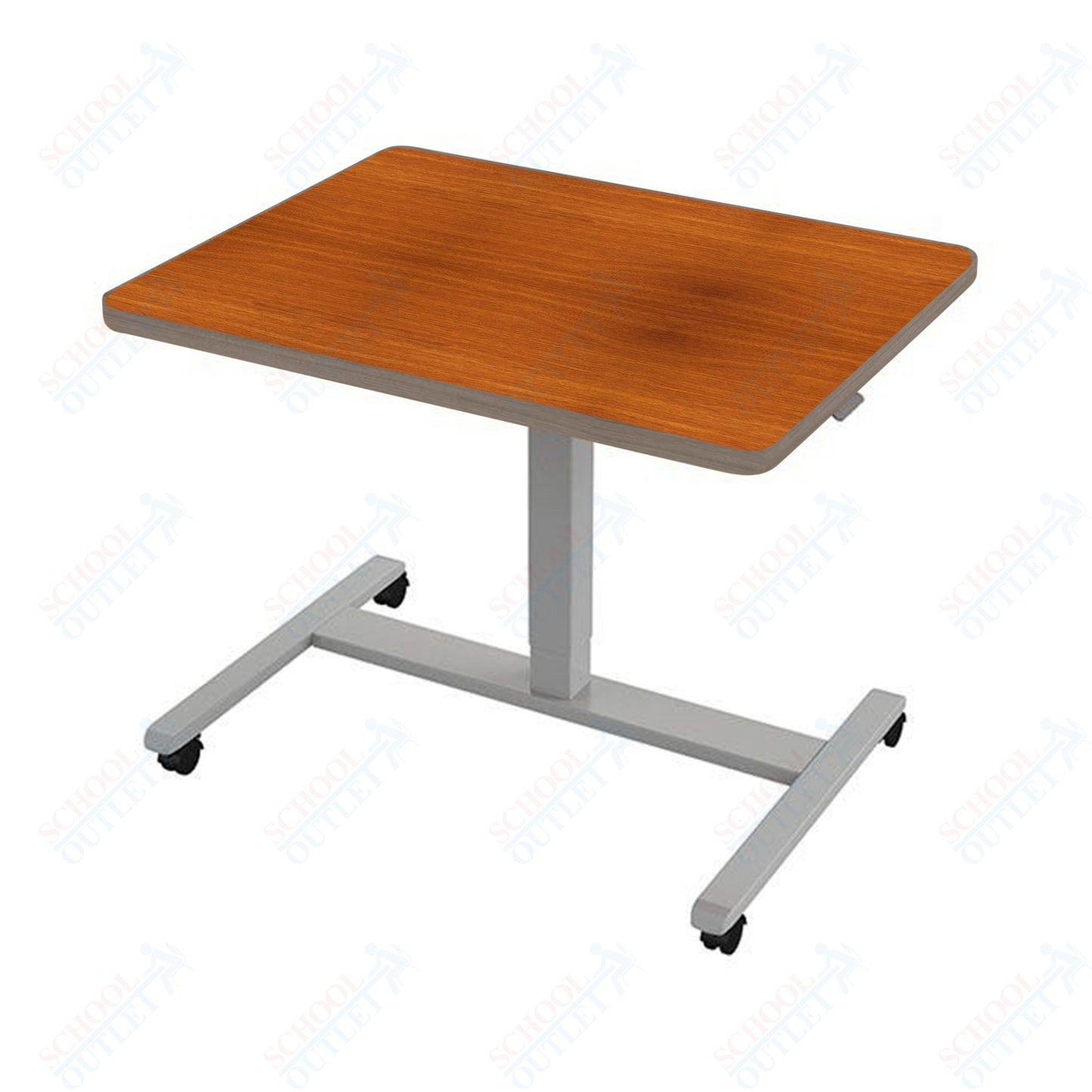 Haskell Education Fuzion ADA Adjustable Height Student Desk - 30"D x 36"W x 28.25 - 42"H (FZPN9.3036.PL)