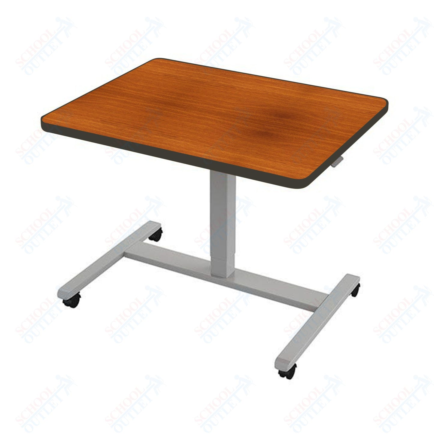 Haskell Education Fuzion ADA Adjustable Height Student Desk - 30"D x 36"W x 28.25 - 42"H (FZPN9.3036.PL)