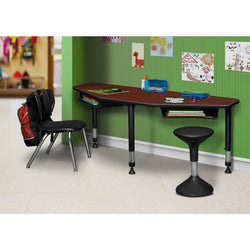 Regency I-Promise 2 Student Classroom Desk with Book Storage