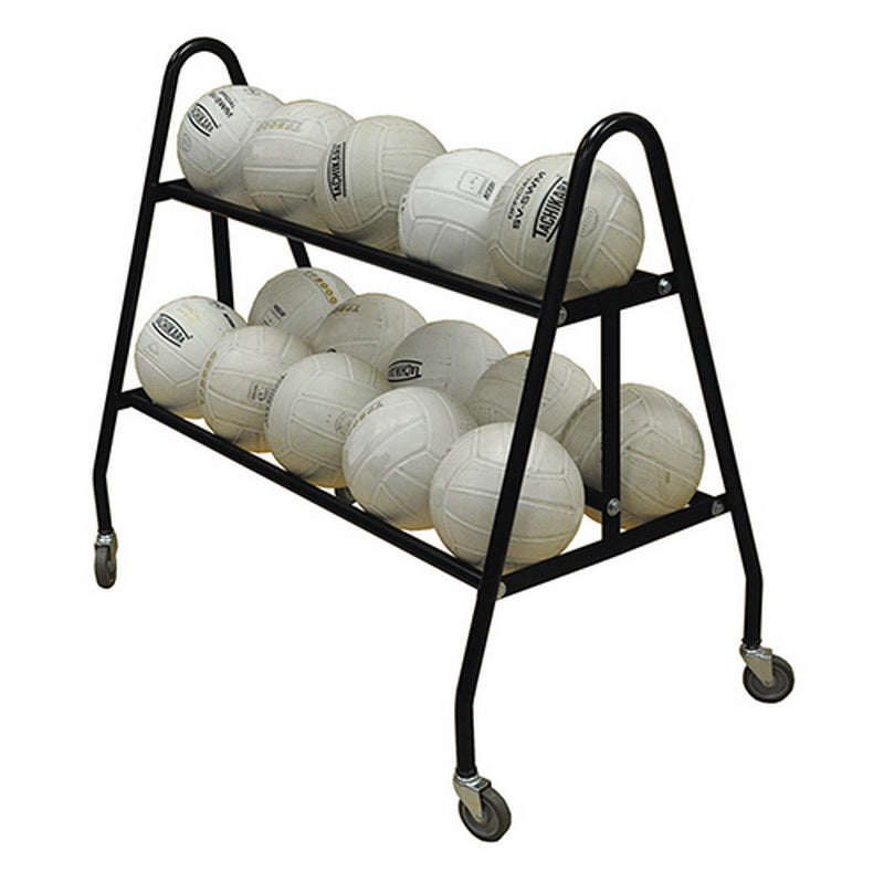 Jaypro Sports Ball Carrier -Deluxe Ball Carrier - Holds 12 Basketballs (BBC-12XX) 