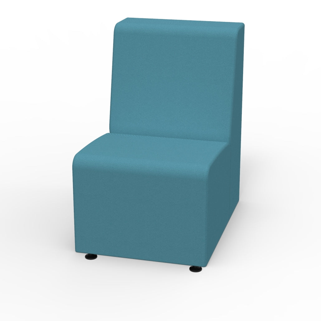 Marco Sonik Soft Seating 22" W Single Chair - 18" Seat Height (LF1004-G1)