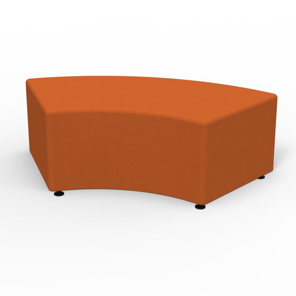 Marco Sonik Soft Seating 60 Degree Curved Bench 53.2" W x 18" H (LF1255-G1)