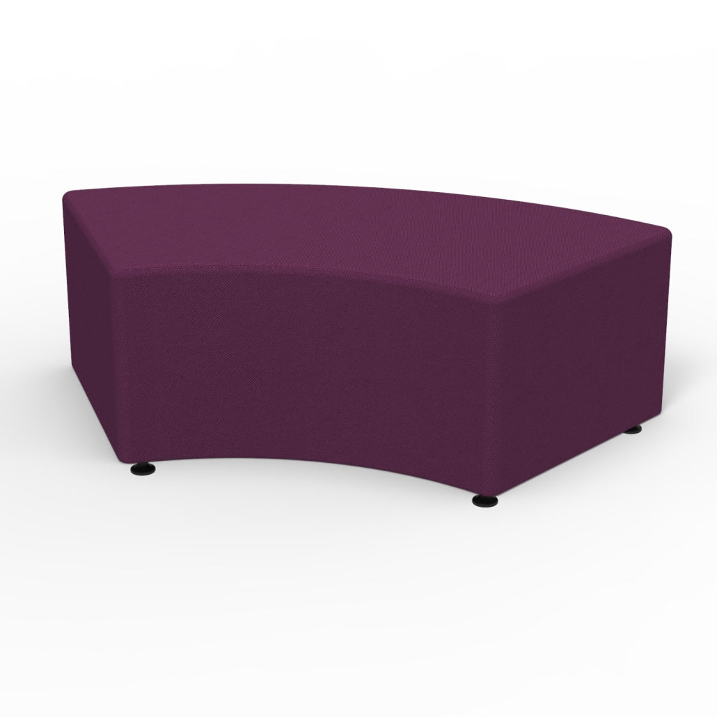 Marco Sonik Soft Seating 60 Degree Curved Bench 53.2" W x 16" H (LF1254-G1)