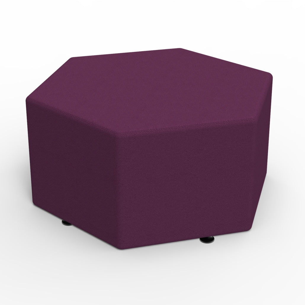 Marco Sonik Soft Seating Hexagon Bench 16" Seat Height (LF1530-G1)