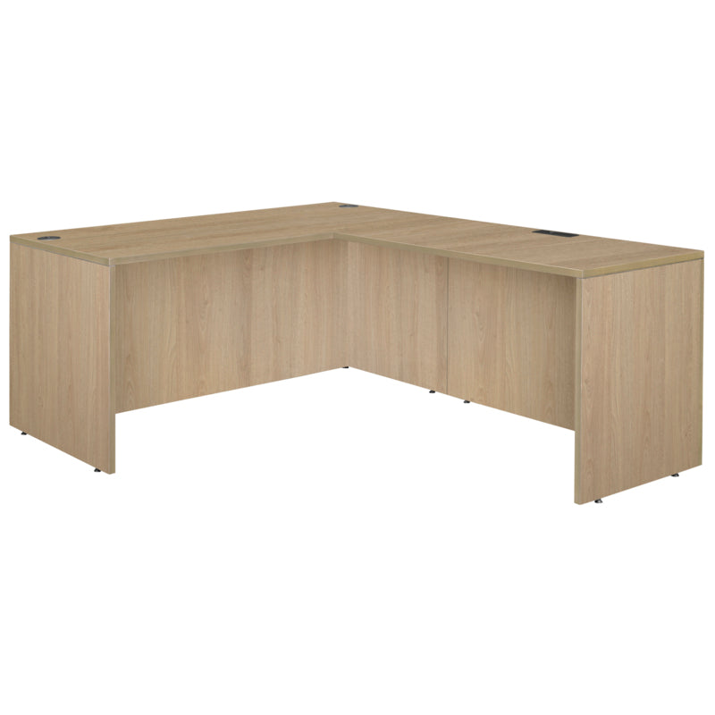 Regency Legacy 60 x 77 in. Executive L Desk Shell- Noble Oak