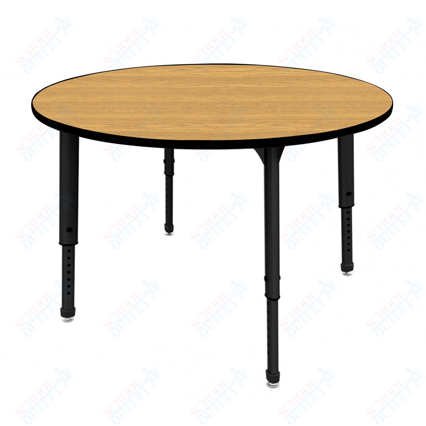 Marco Apex Series 60" Round School Activity Table Adjustable Height 21"-30" (38-2207-MA)