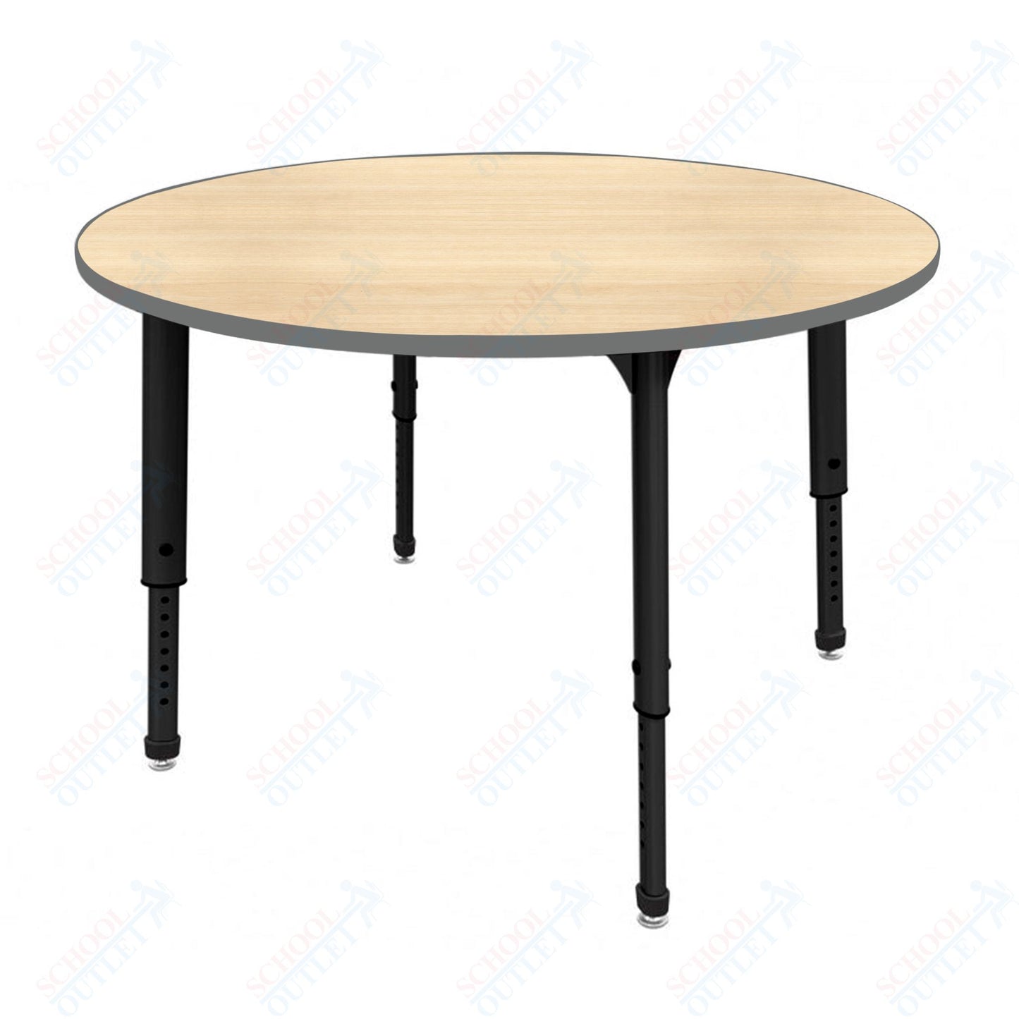 Marco Apex Series 60" Round School Activity Table Adjustable Height 21"-30" (38-2207-MA)