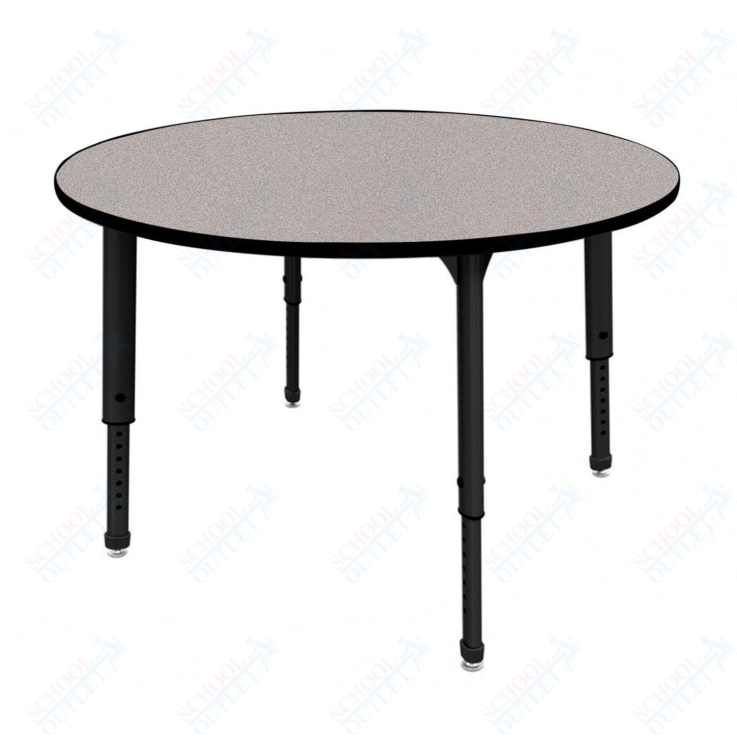 Marco Apex Series 60" Round School Activity Table Adjustable Height 21"-30" (38-2207-MA)