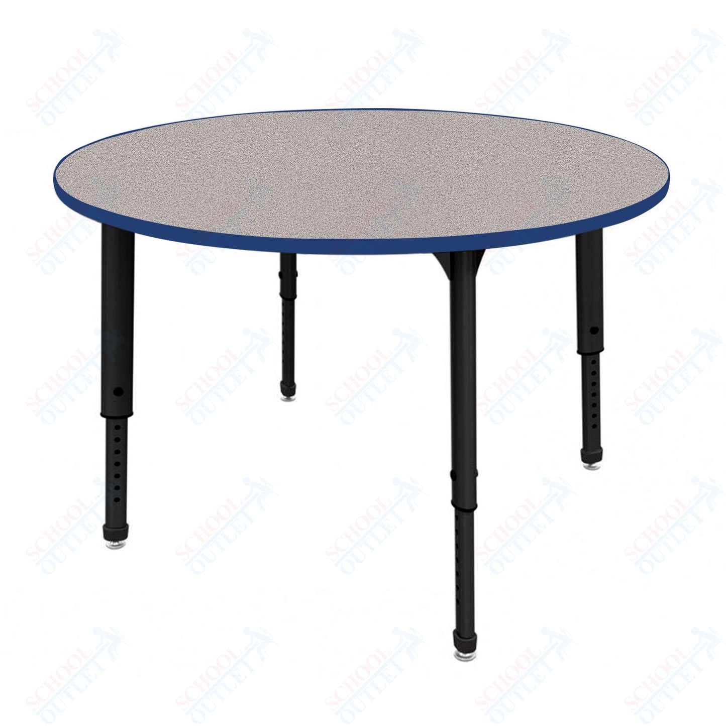 Marco Apex Series 60" Round School Activity Table Adjustable Height 21"-30" (38-2207-MA)