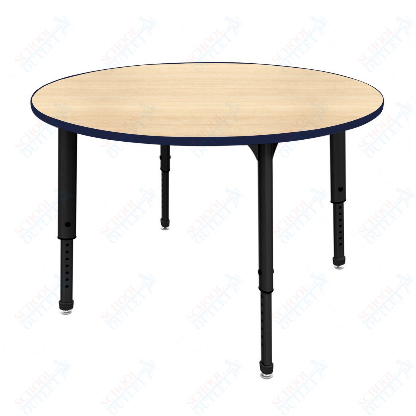 Marco Apex Series 60" Round School Activity Table Adjustable Height 21"-30" (38-2207-MA)