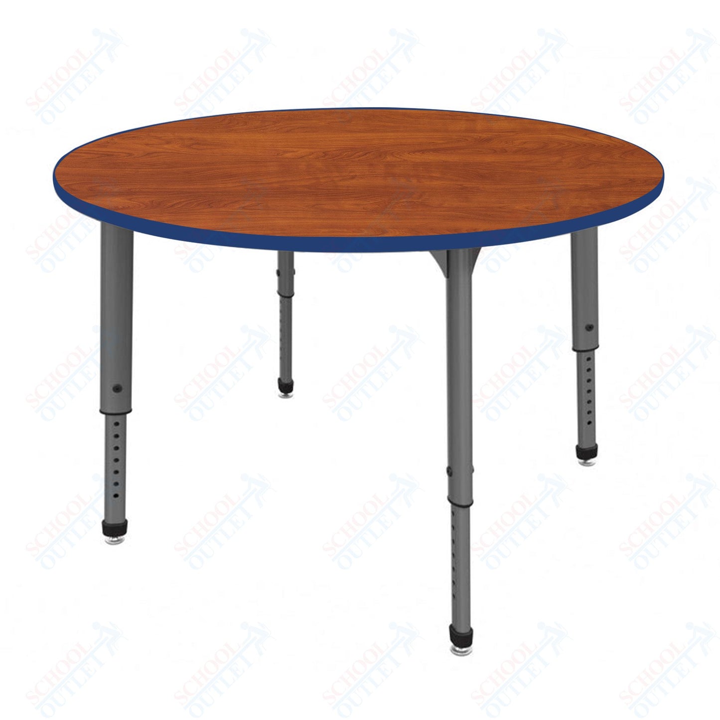 Marco Apex Series 60" Round School Activity Table Adjustable Height 21"-30" (38-2207-MA)