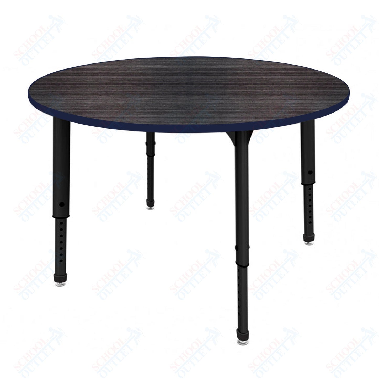 Marco Apex Series 60" Round School Activity Table Adjustable Height 21"-30" (38-2207-MA)