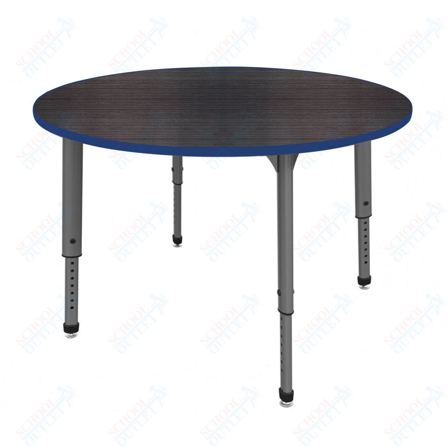 Marco Apex Series 60" Round School Activity Table Adjustable Height 21"-30" (38-2207-MA)