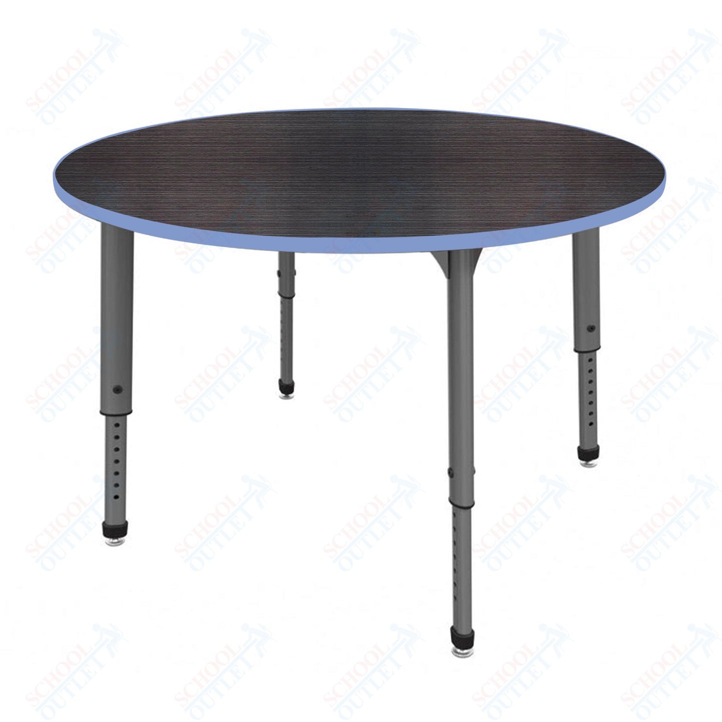 Marco Apex Series 60" Round School Activity Table Adjustable Height 21"-30" (38-2207-MA)