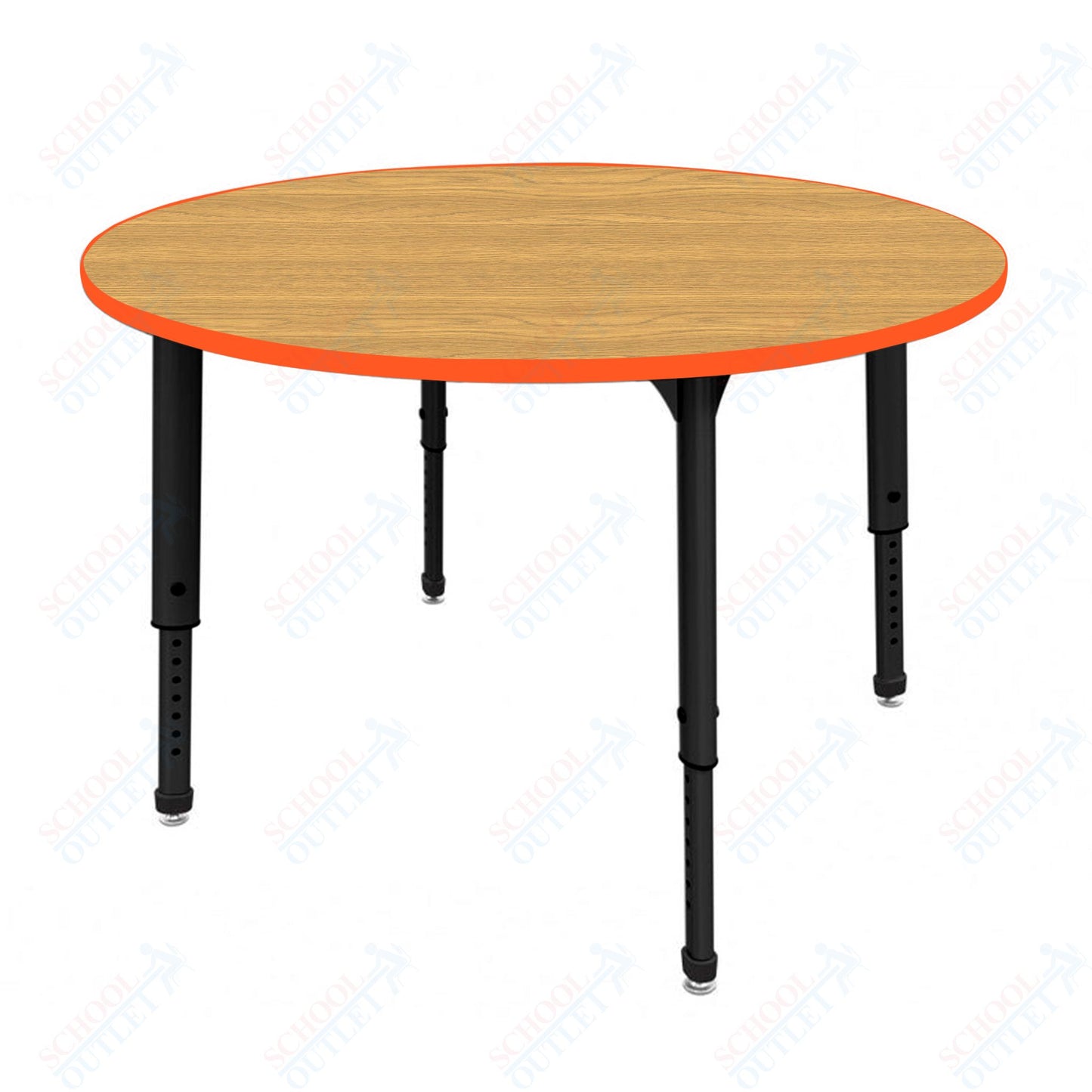 Marco Apex Series 60" Round School Activity Table Adjustable Height 21"-30" (38-2207-MA)