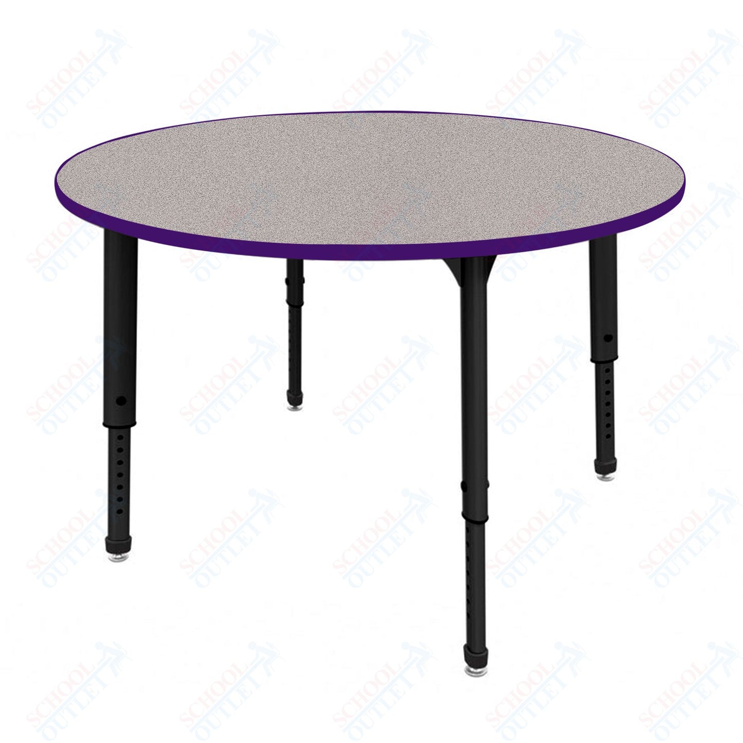 Marco Apex Series 60" Round School Activity Table Adjustable Height 21"-30" (38-2207-MA)