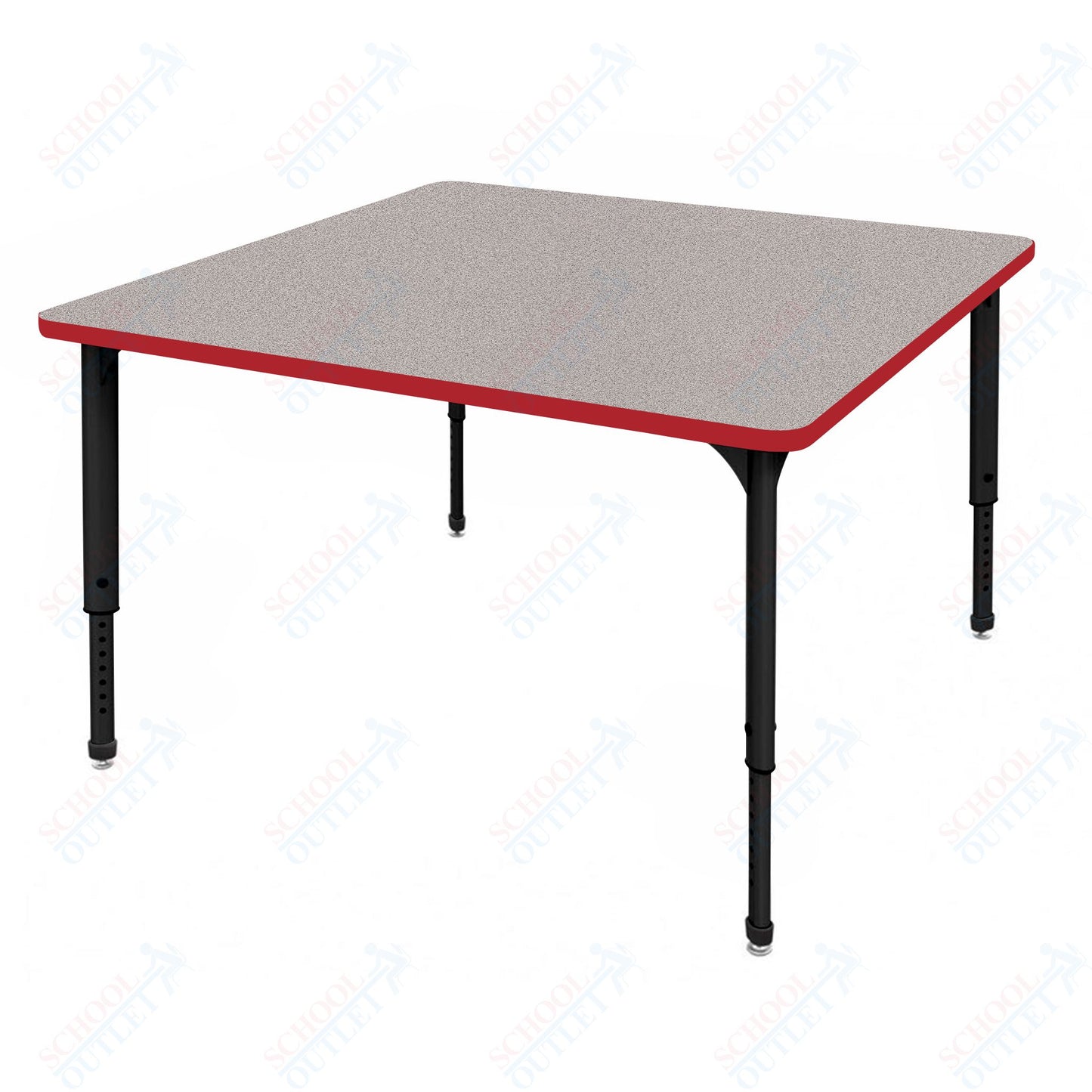 Marco Apex Series 36" Square School Activity Table Adjustable Height 21"-30" (38-2212-MA)