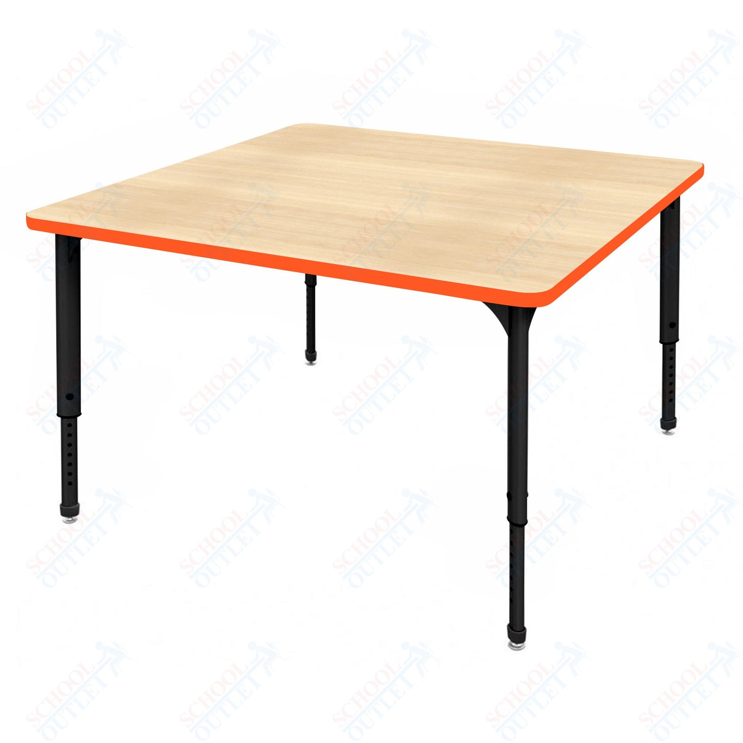 Marco Apex Series 36" Square School Activity Table Adjustable Height 21"-30" (38-2212-MA)